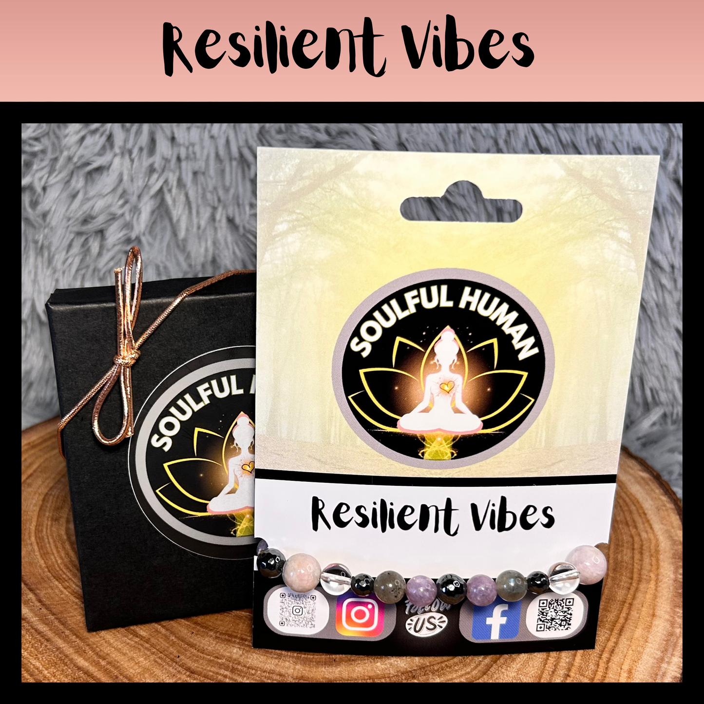 Resilient Vibes Intentional Reiki Infused Bracelet