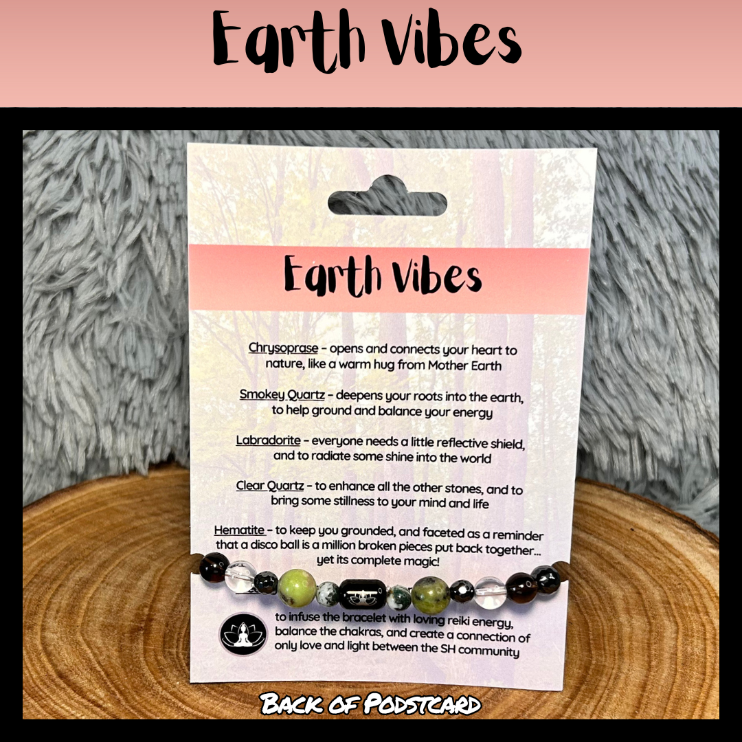 Earth Vibes Intentional Reiki Infused Bracelet