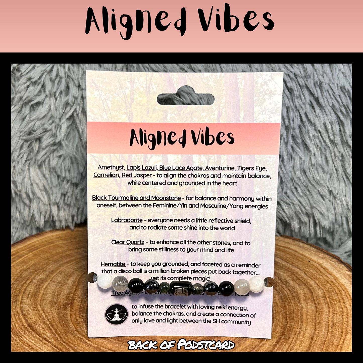 Aligned Vibes Intentional Reiki Infused Bracelet
