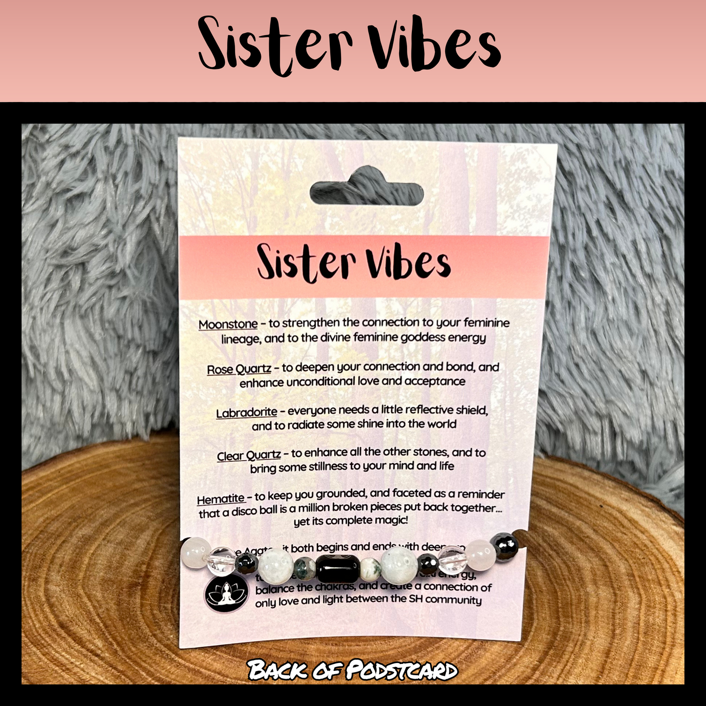 Sister Vibes Intentional Reiki Infused Bracelet