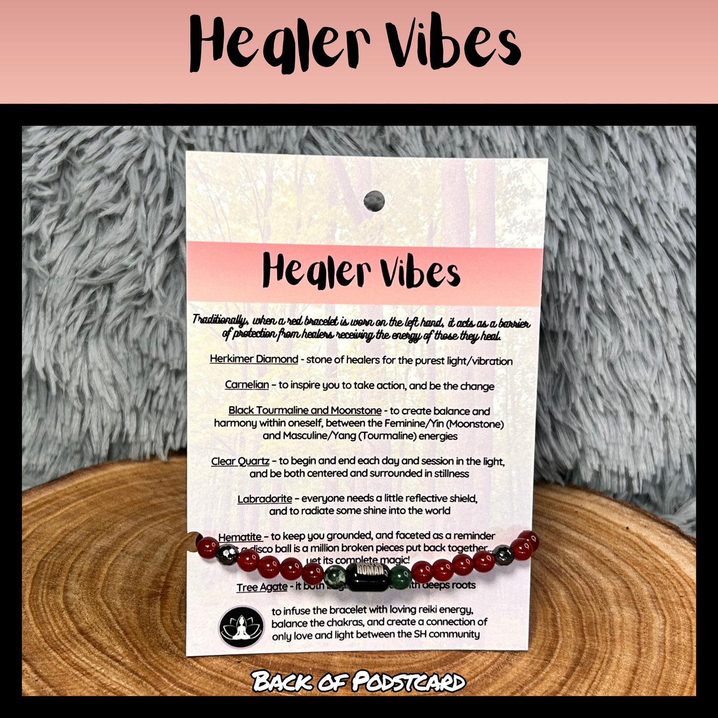 Healer Vibes Intentional Reiki Infused Bracelet
