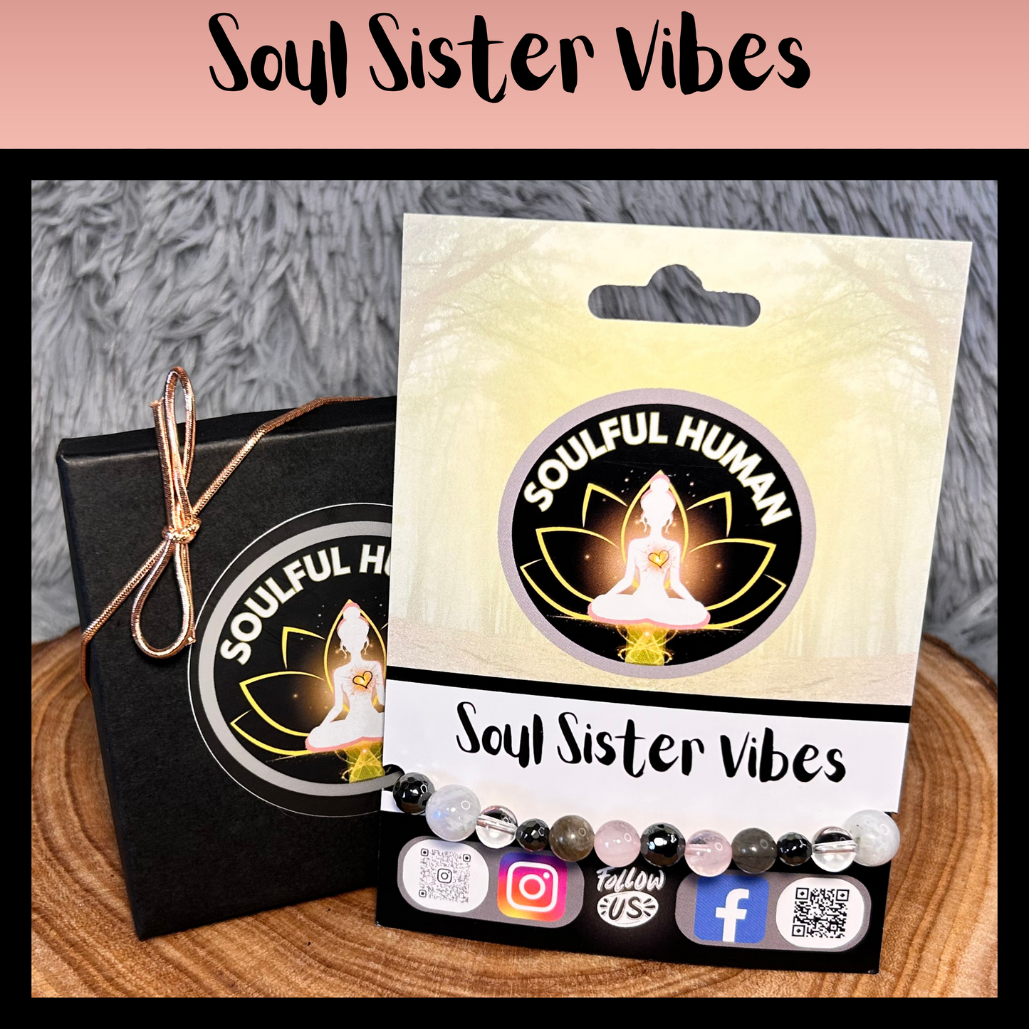 Soul Sister Vibes Intentional Reiki Infused Bracelet