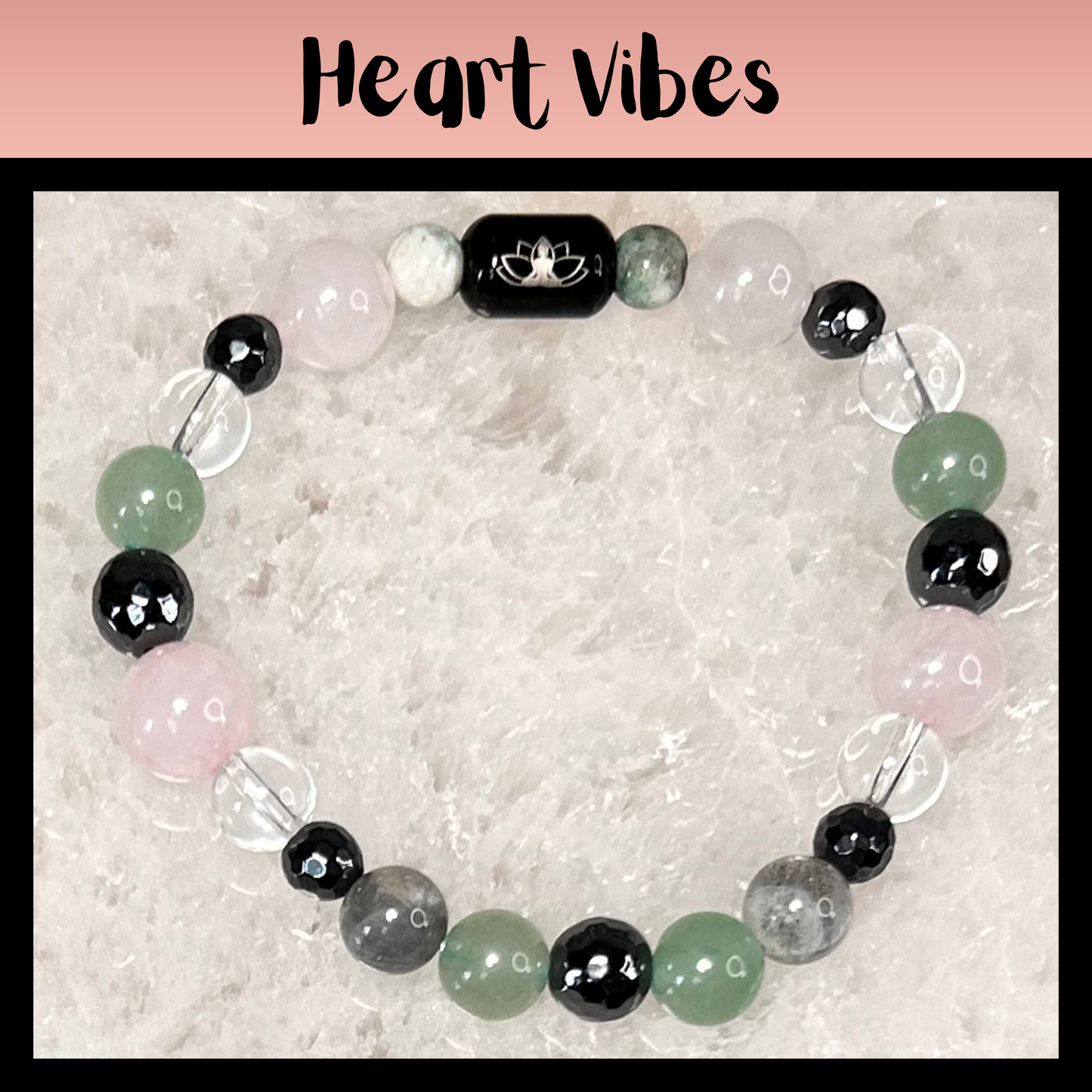 Heart Vibes Intentional Reiki Infused Bracelet