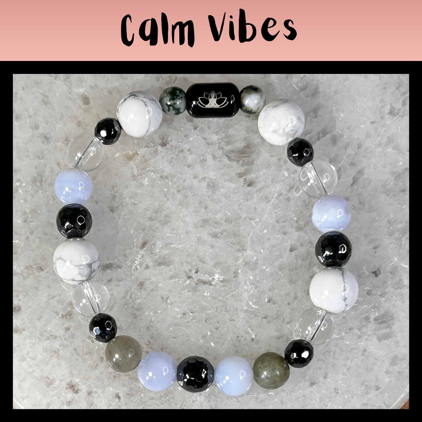 Calm Vibes Intentional Reiki Infused Bracelet