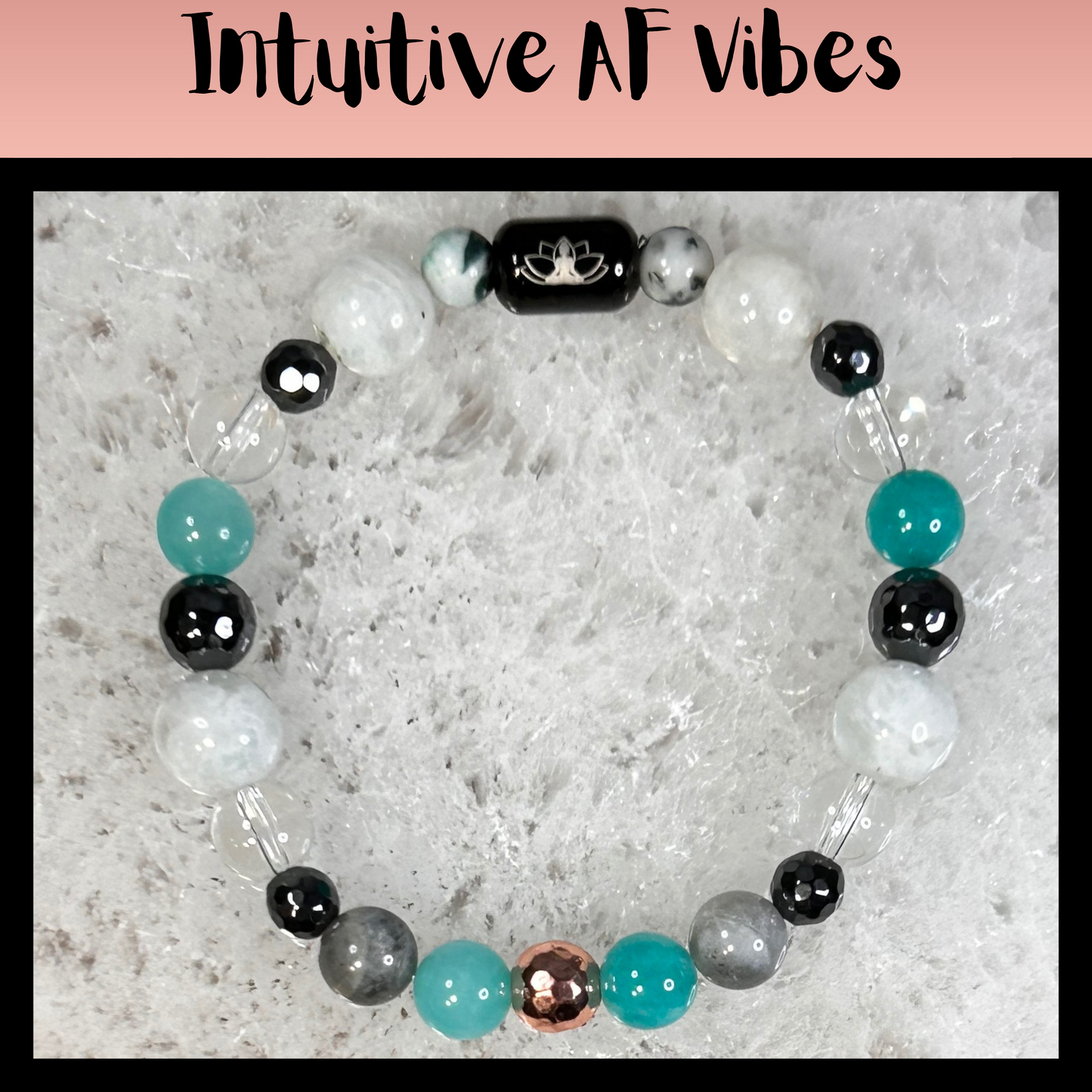 Intuitive AF Vibes Intentional Reiki Infused Bracelet
