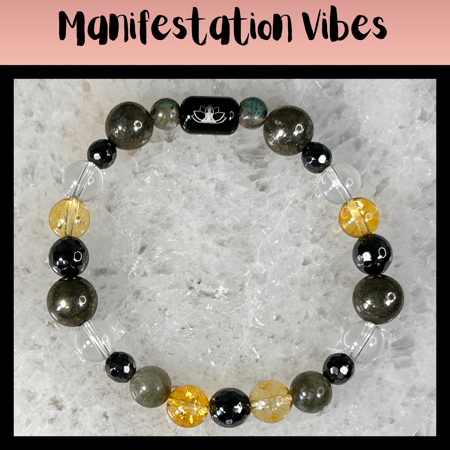 Manifestation Vibes Intentional Reiki Infused Bracelet
