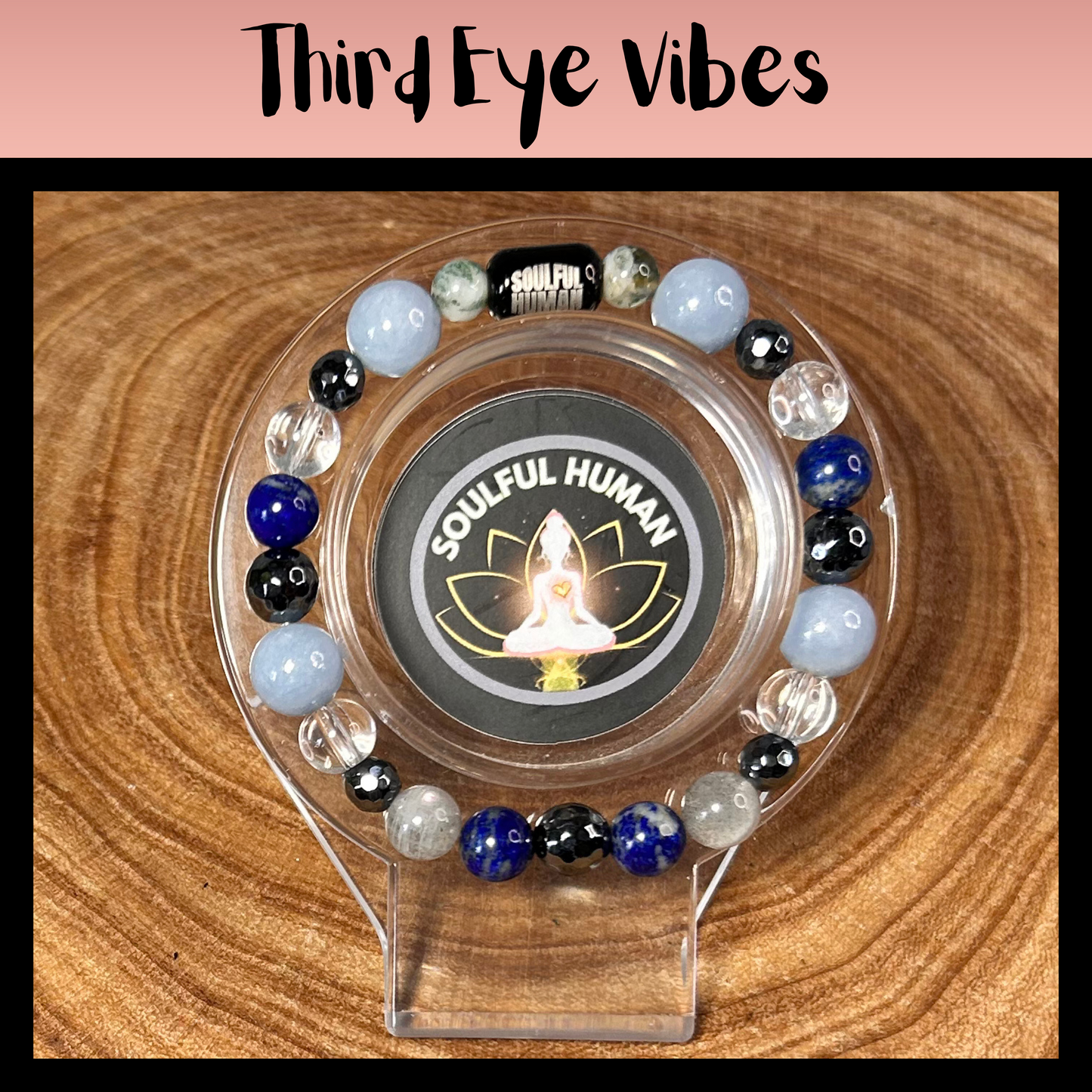Third Eye Vibes Intentional Reiki Infused Bracelet