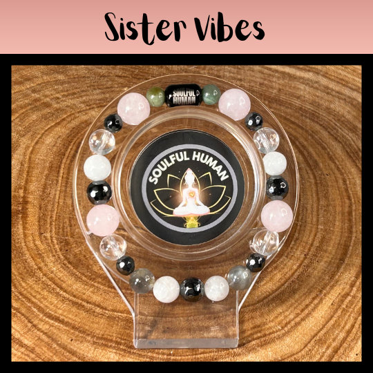 Sister Vibes Intentional Reiki Infused Bracelet Set