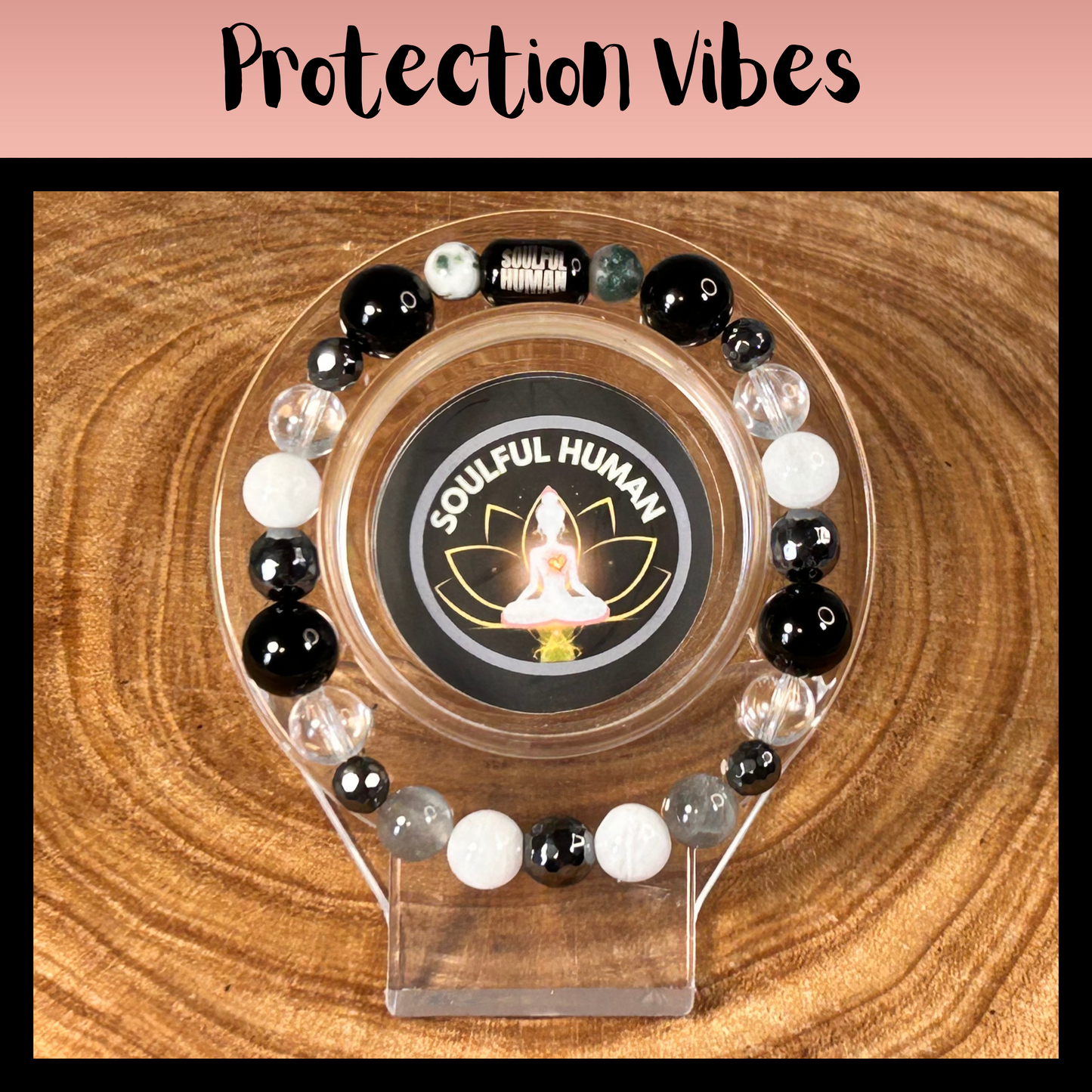 Protection Vibes Intentional Reiki Infused Bracelet