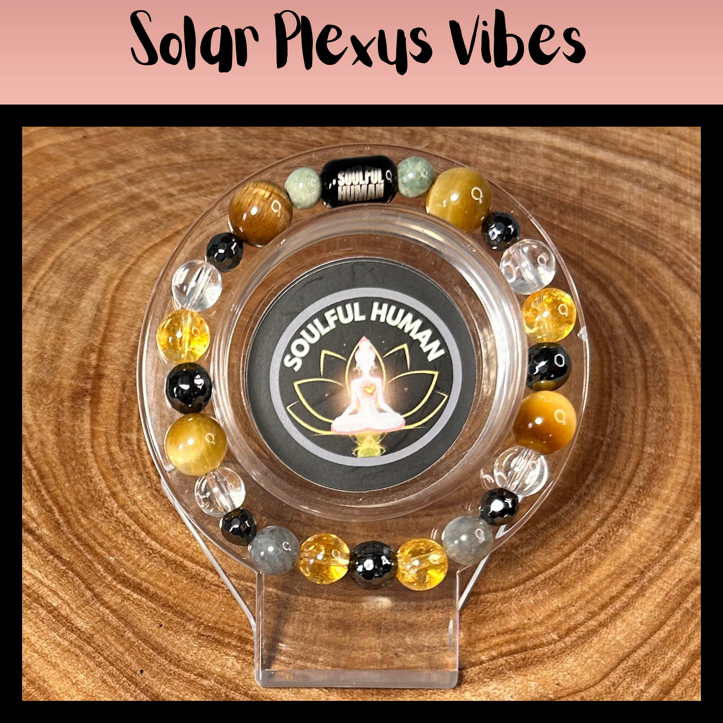 Solar Plexus Vibes Intentional Reiki Infused Bracelet