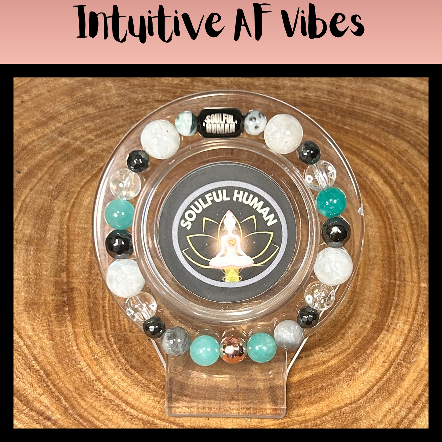 Intuitive AF Vibes Intentional Reiki Infused Bracelet