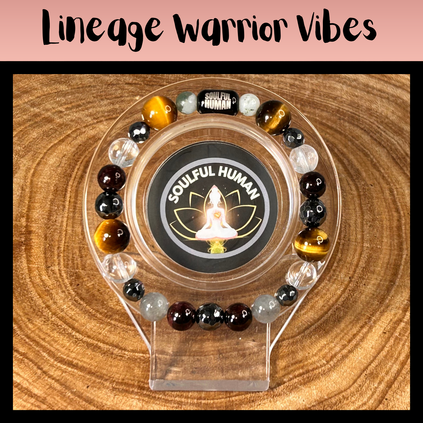 Lineage Warrior Vibes Intentional Reiki Infused Bracelet