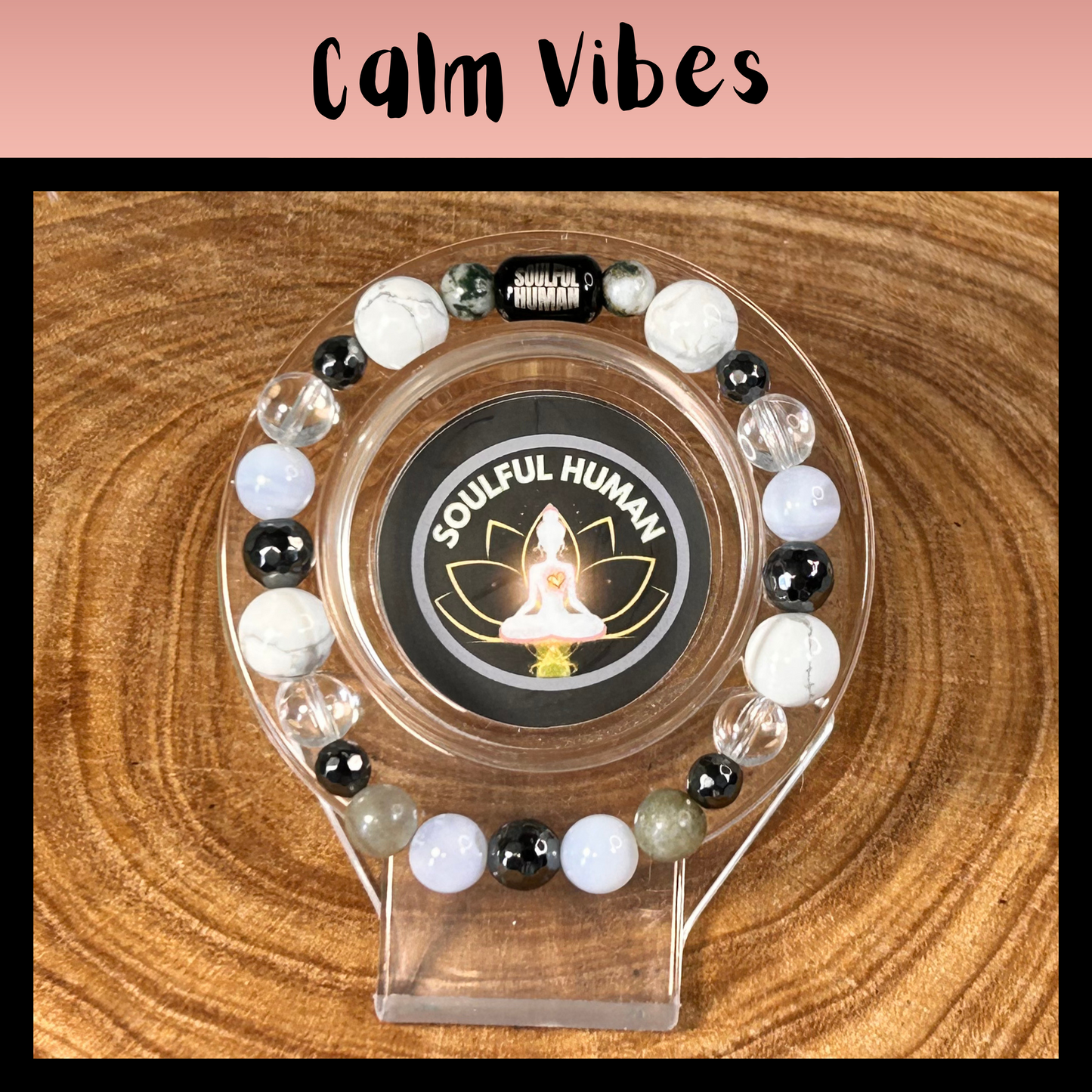 Calm Vibes Intentional Reiki Infused Bracelet