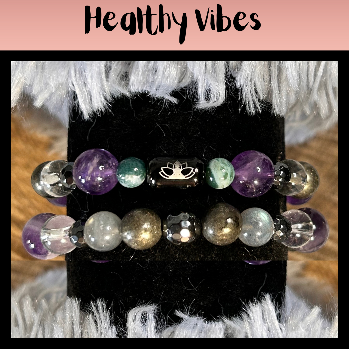 Healthy Vibes Intentional Reiki Infused Bracelet