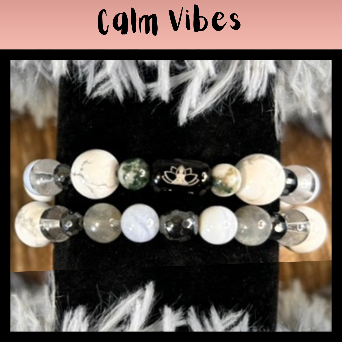 Calm Vibes Intentional Reiki Infused Bracelet