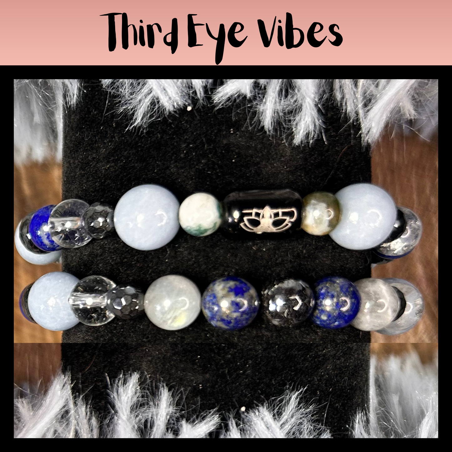 Third Eye Vibes Intentional Reiki Infused Bracelet