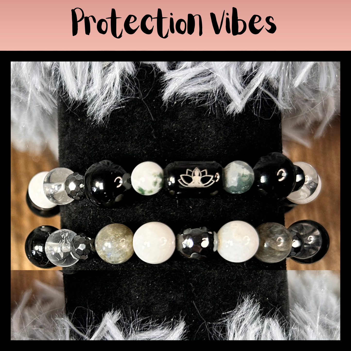 Protection Vibes Intentional Reiki Infused Bracelet