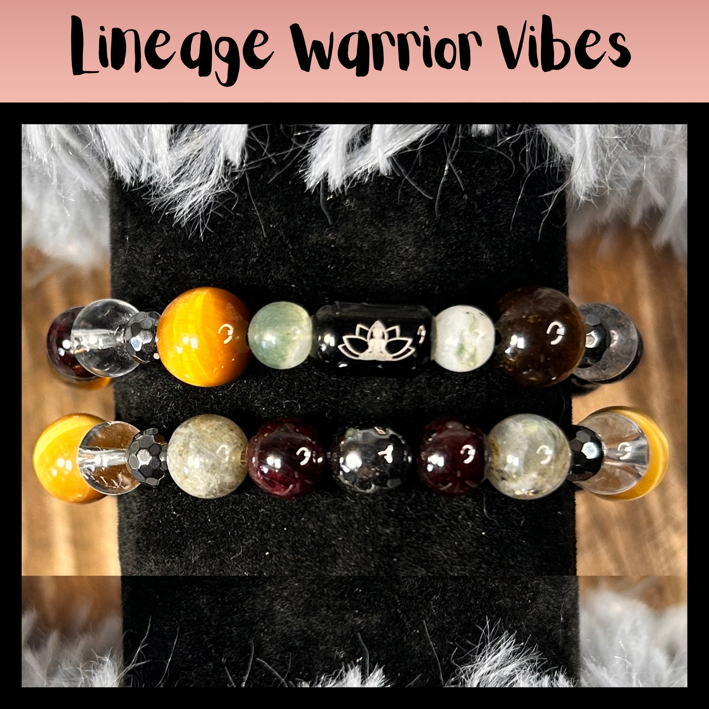 Lineage Warrior Vibes Intentional Reiki Infused Bracelet