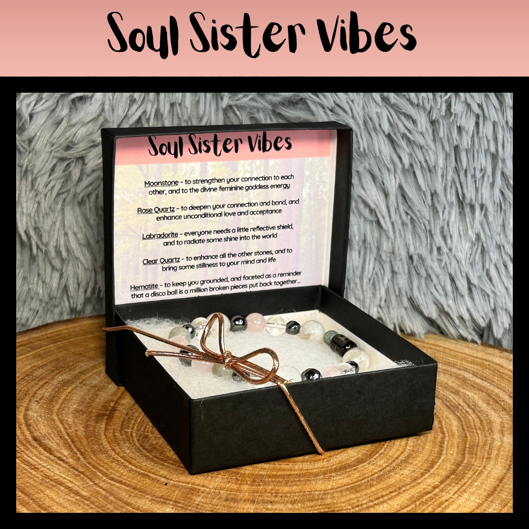 Soul Sister Vibes Intentional Reiki Infused Bracelet