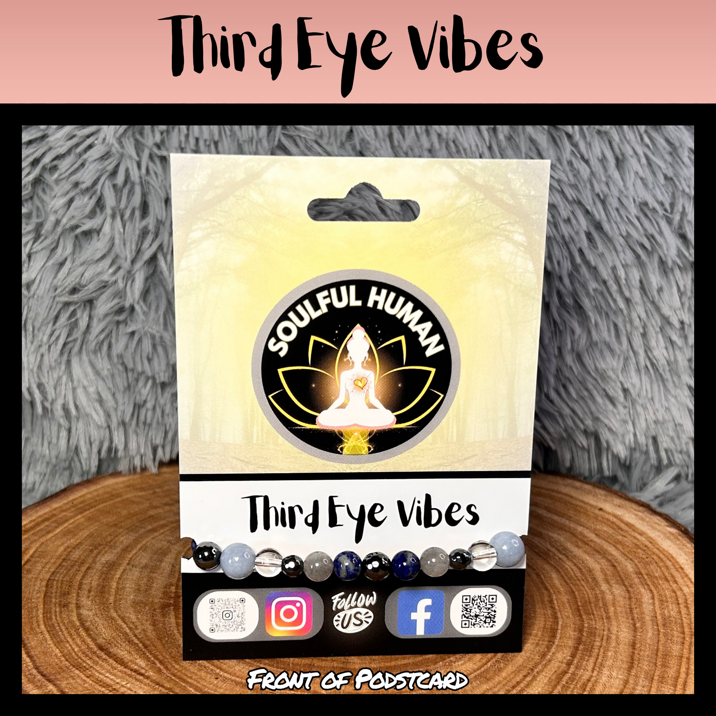 Third Eye Vibes Intentional Reiki Infused Bracelet