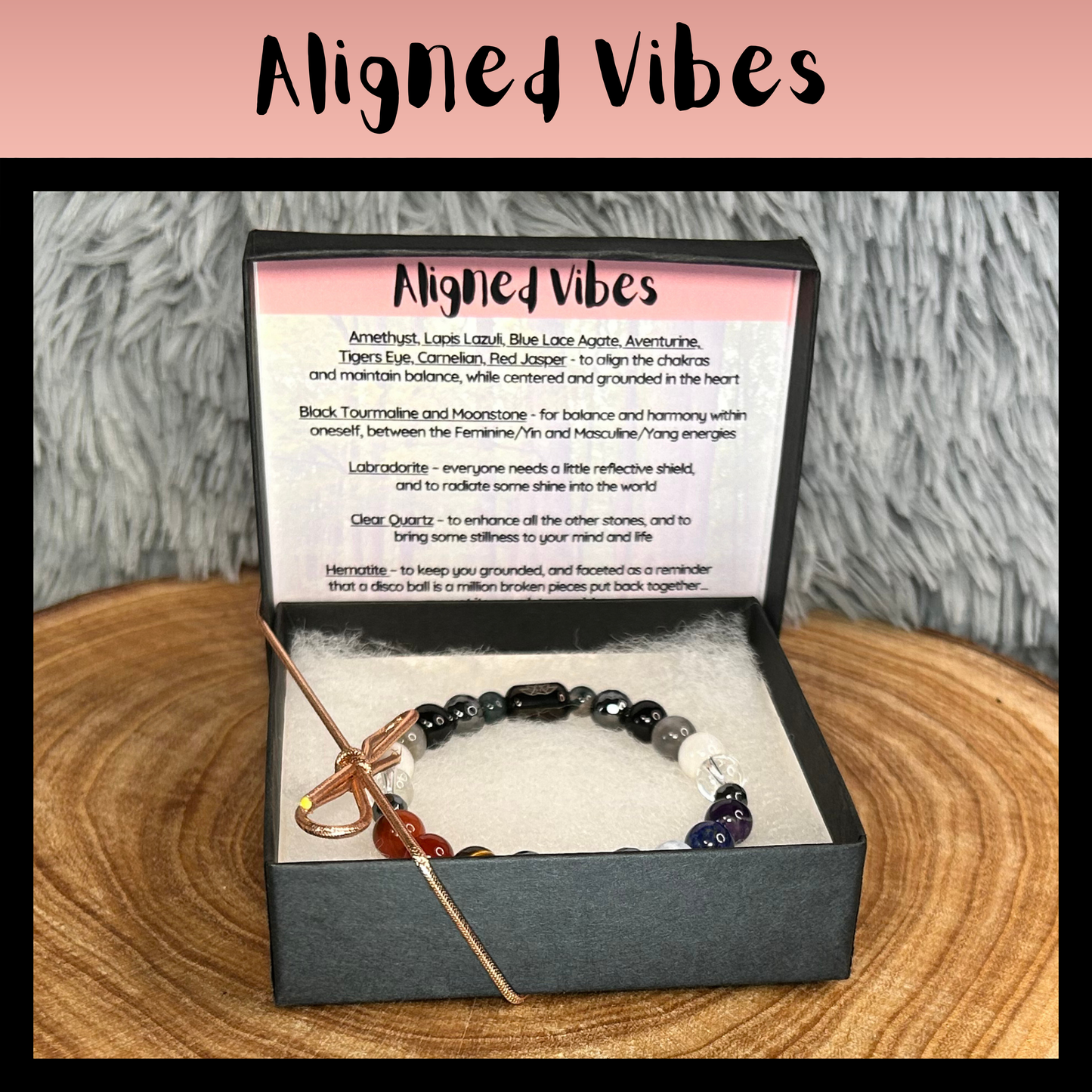Aligned Vibes Intentional Reiki Infused Bracelet