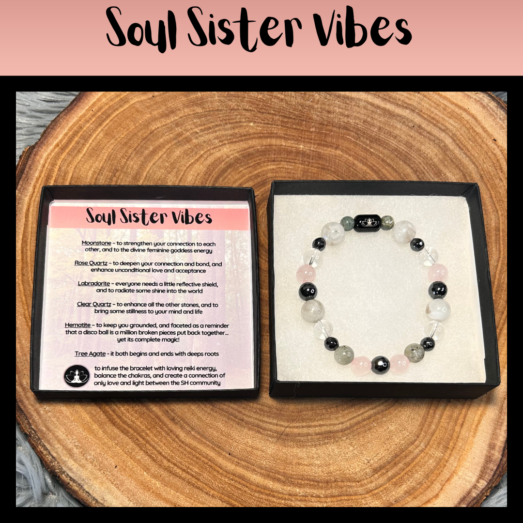 Soul Sister Vibes Intentional Reiki Infused Bracelet