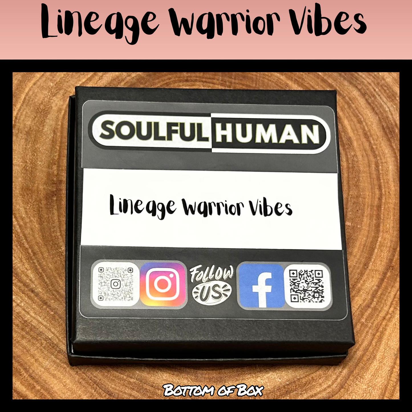Lineage Warrior Vibes Intentional Reiki Infused Bracelet