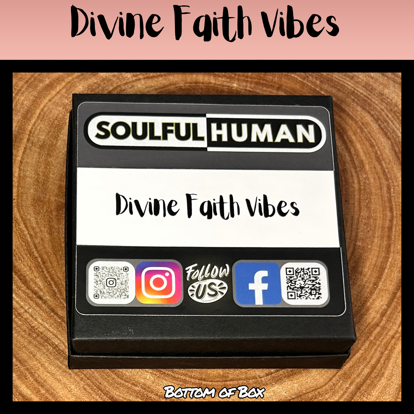 Divine Faith Vibes Intentional Reiki Infused Bracelet.