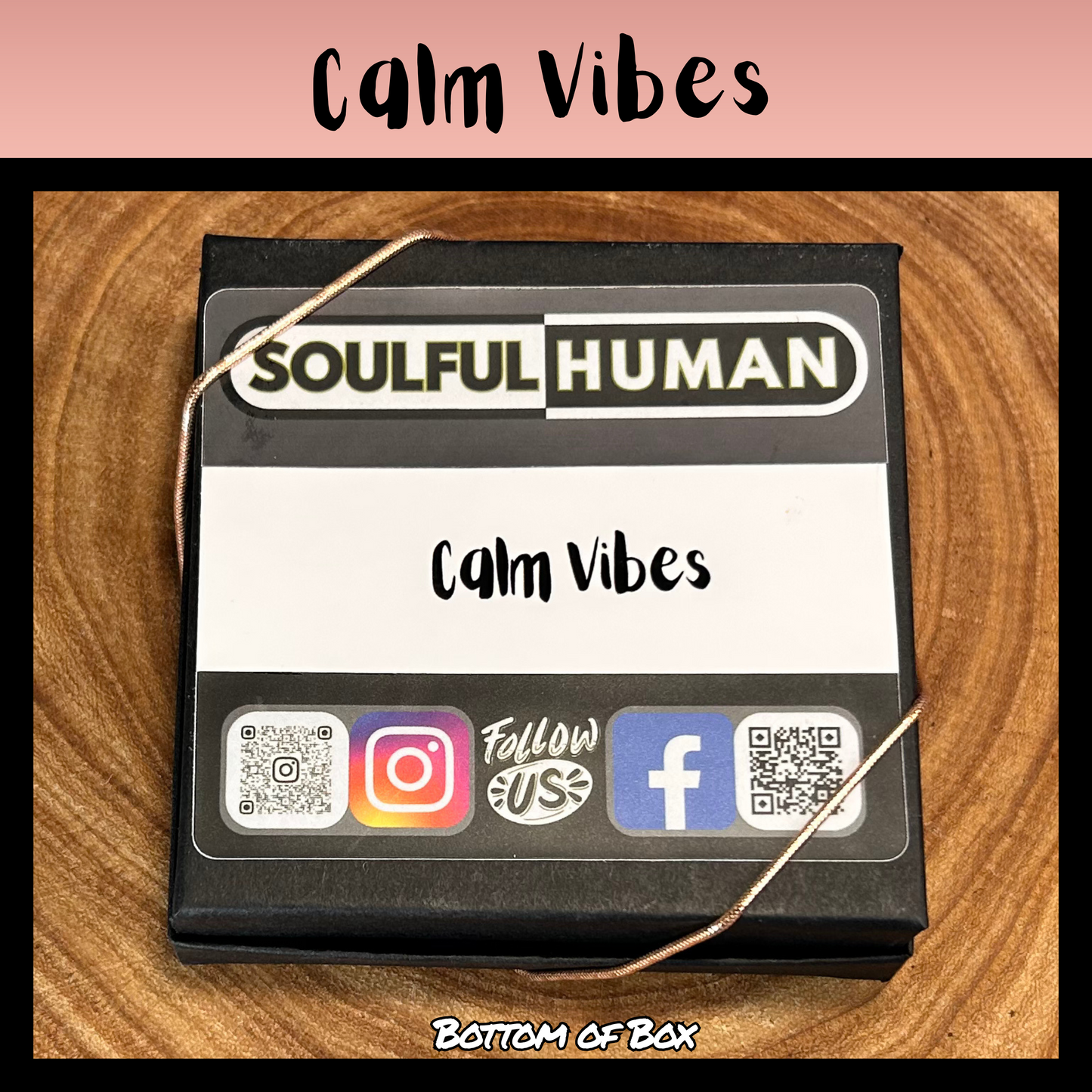 Calm Vibes Intentional Reiki Infused Bracelet