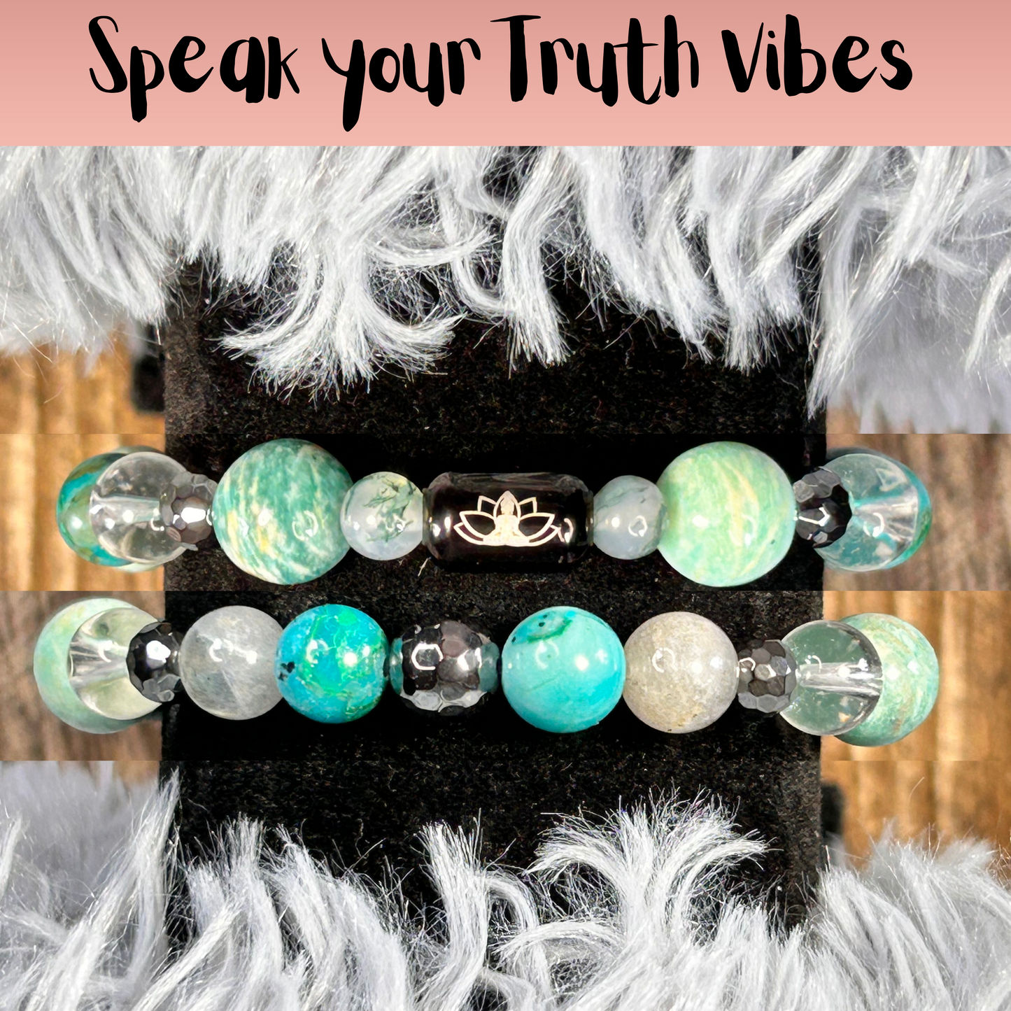 Speak Your Truth Vibes Intentional Reiki Infused Bracelet