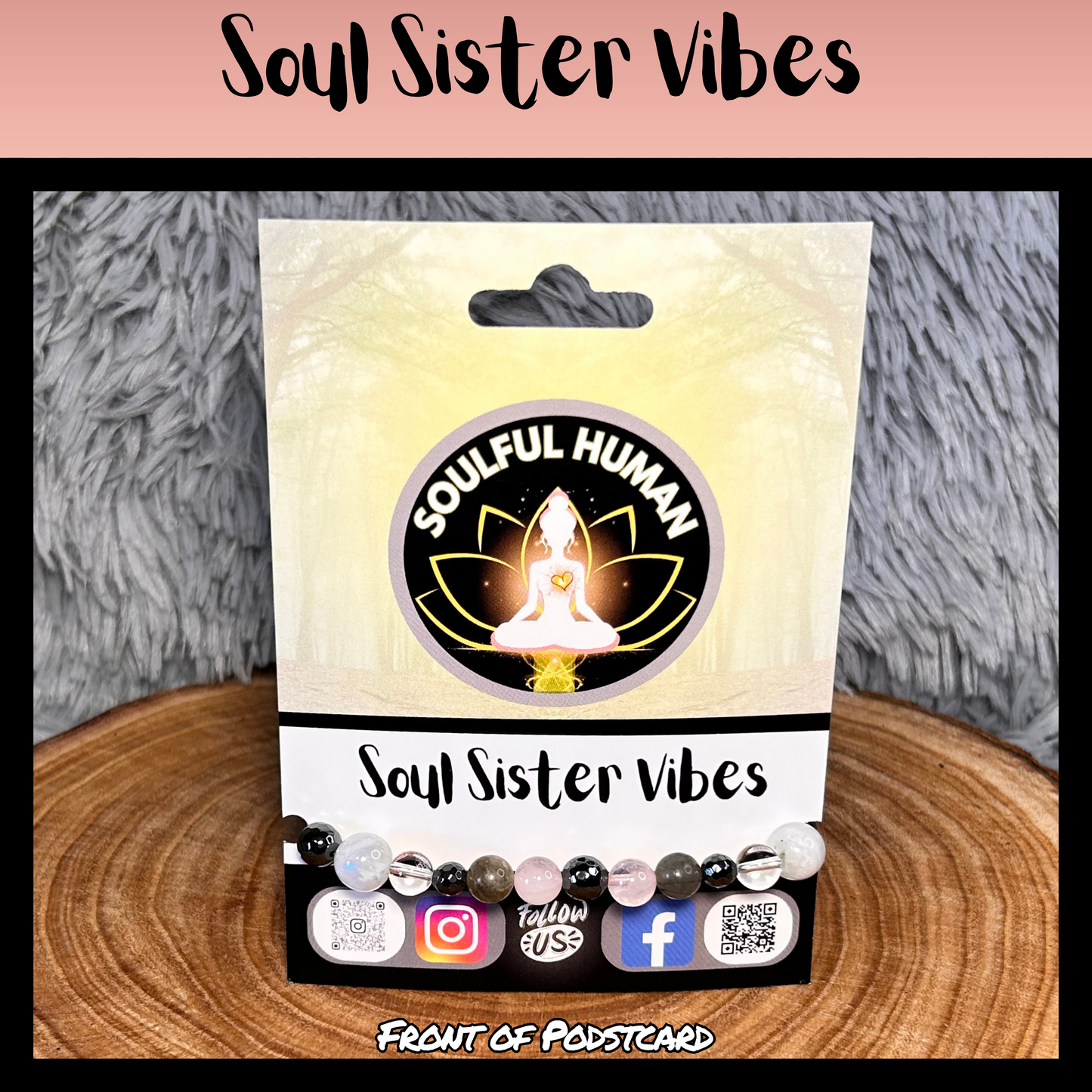 Soul Sister Vibes Intentional Reiki Infused Bracelet