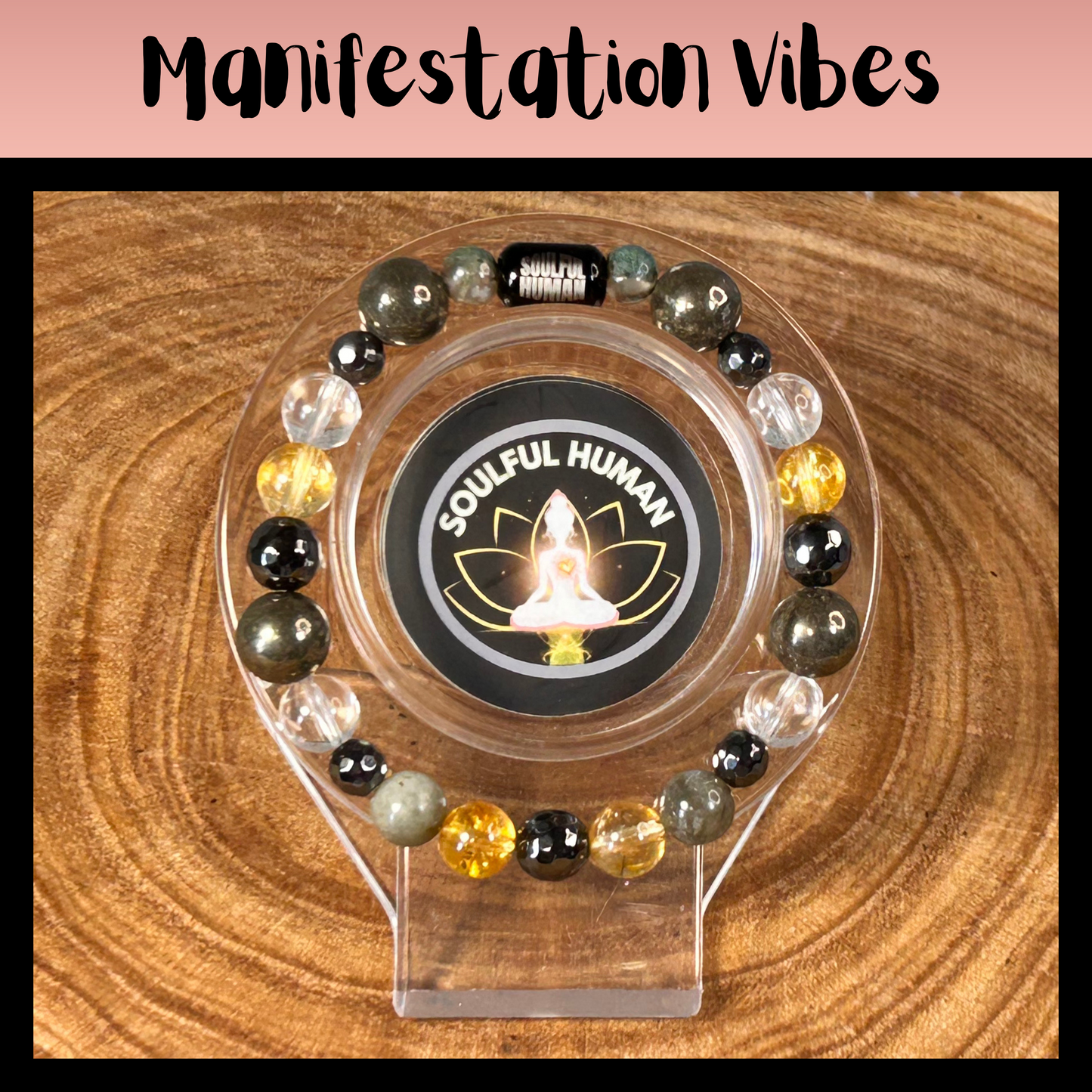 Manifestation Vibes Intentional Reiki Infused Bracelet