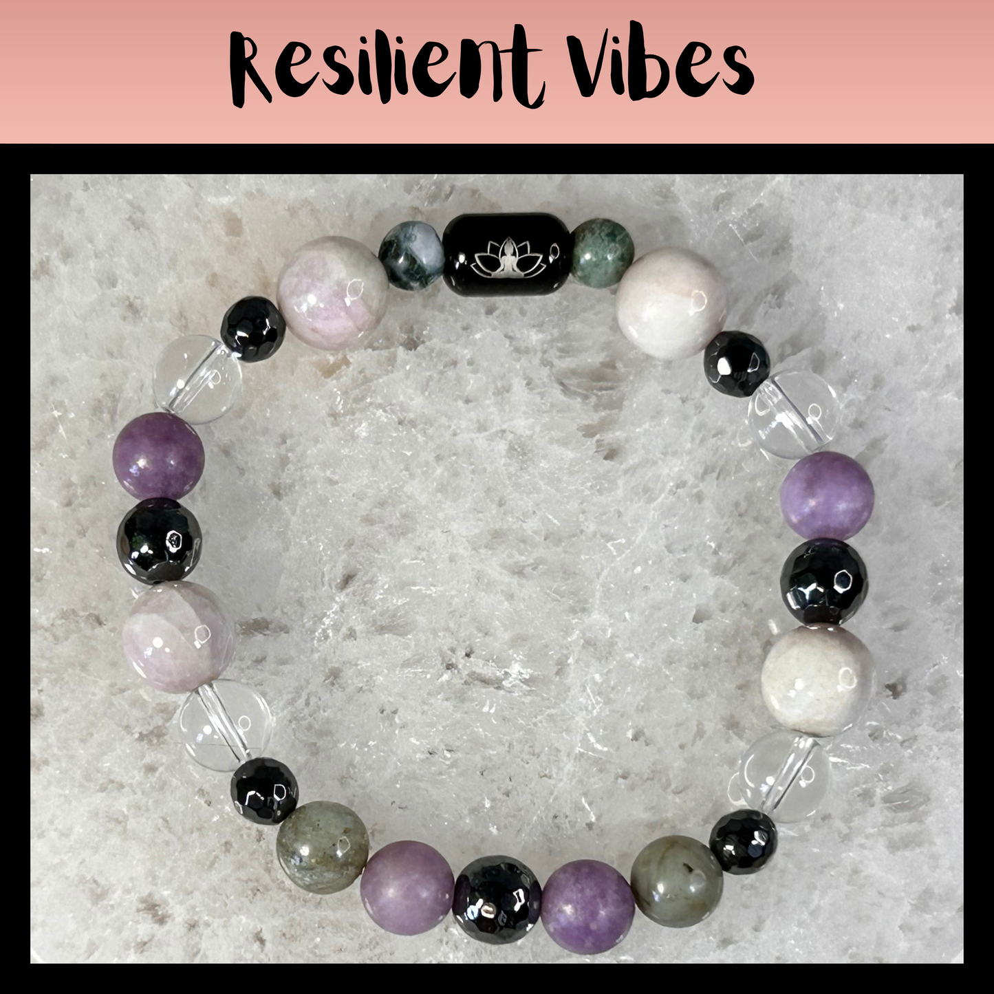 Resilient Vibes Intentional Reiki Infused Bracelet